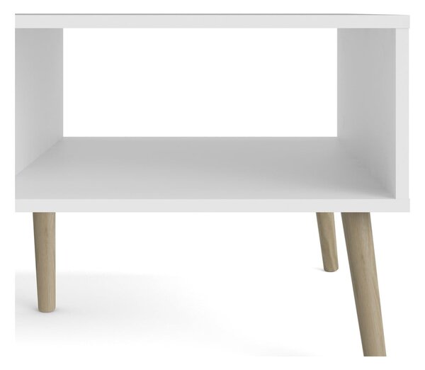 Bela kavna mizica Tvilum Oslo, 99 x 60 cm