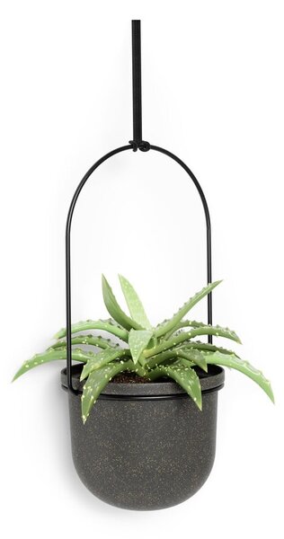 Plastični okrasni cvetlični lonci v kompletu 5 ks za zelišča/viseči ø 7,5 cm Triflora – Umbra