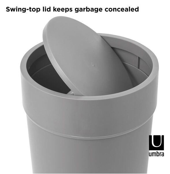 Plastični koš za smeti 6 l Touch - Umbra