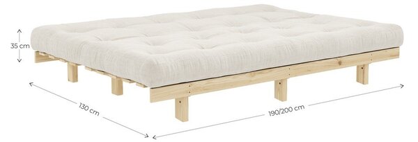 Bež sedežna garnitura 200 cm Lean – Karup Design