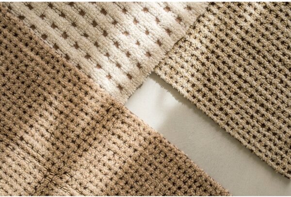 Pralen ročno tkan volnen tekač v naravni barvi 80x230 cm Unexpected Wool – Lorena Canals