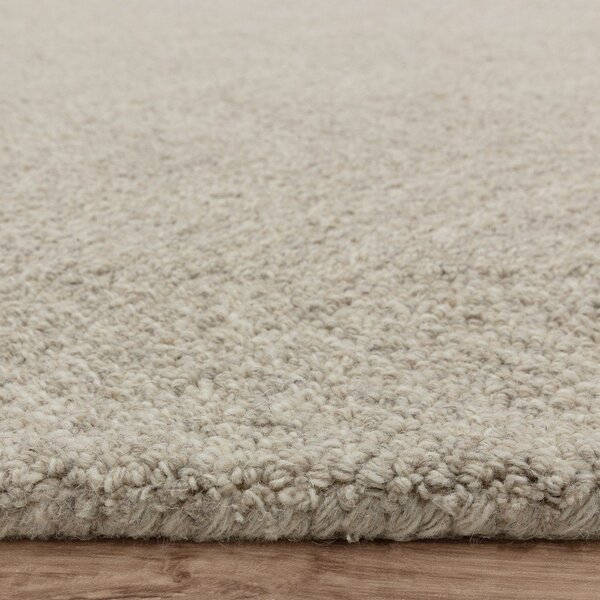 Kremno bela ročno tkana preproga iz mešanice volne 120x170 cm Theodore Chevron – Asiatic Carpets