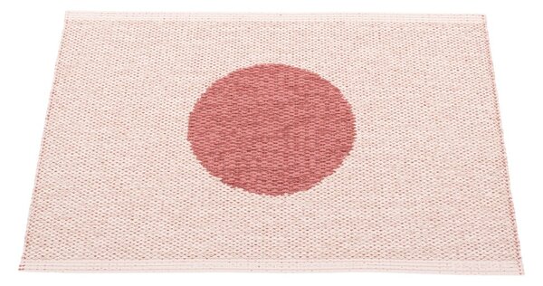 Svetlo rdeča notranja in zunanja preproga 70x50 cm Vera Pop Blush – Pappelina