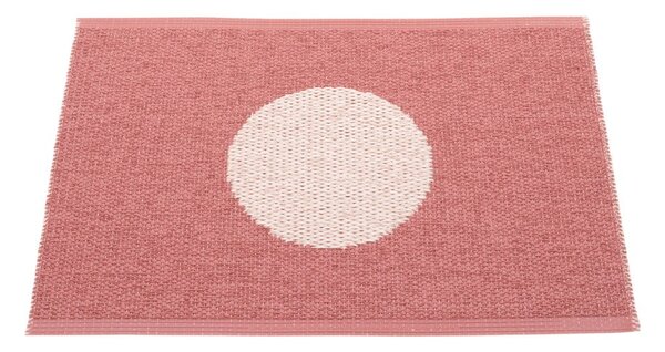 Svetlo rdeča notranja in zunanja preproga 70x50 cm Vera Pop Blush – Pappelina