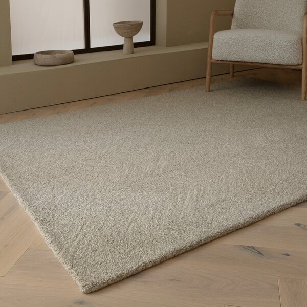 Kremno bela ročno tkana preproga iz mešanice volne 120x170 cm Theodore Chevron – Asiatic Carpets