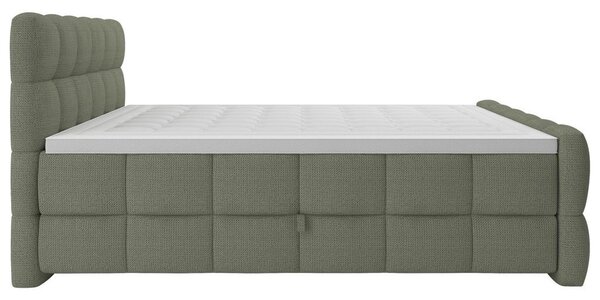 Premium Living Postelja Boxspring Brisbane, Zelena, 120x200
