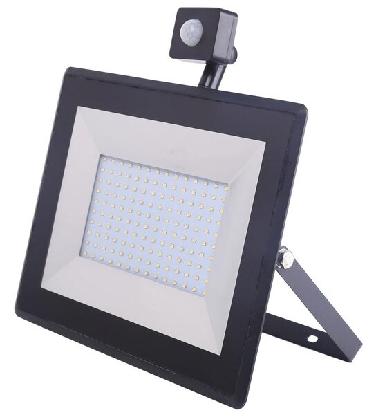 Aigostar - LED Reflektor s senzorjem LED/100W/230V IP65 črna