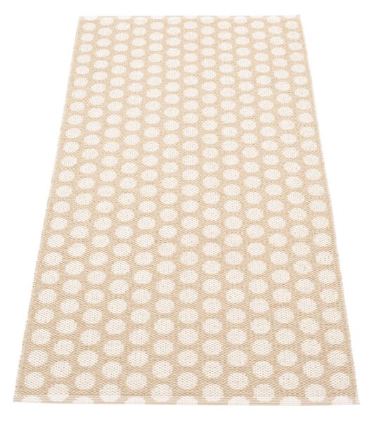 Bež/kremno bel zunanji in notranji tekač 70x150 cm Noa Beige Vanilla – Pappelina