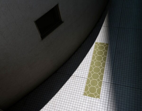 Temno zelen zunanji in notranji tekač 70x300 cm Boo Dark Olive – Pappelina