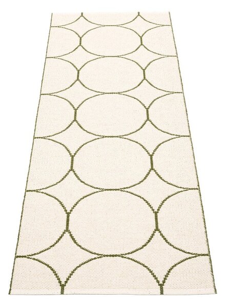 Temno zelen zunanji in notranji tekač 70x200 cm Boo Dark Olive – Pappelina