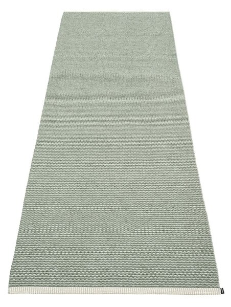 Svetlo zelen zunanji in notranji tekač 70x200 cm Mono Sage Army – Pappelina