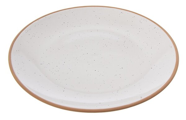 Kremno beli keramični krožniki v kompletu 4 ks ø 27 cm Statek – Orion