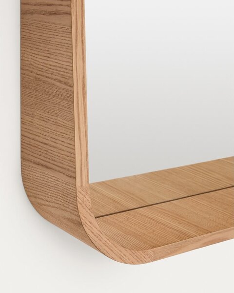 Stensko ogledalo 90x60 cm Salaya – Kave Home