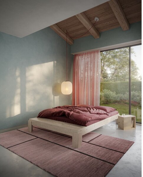 Nočna omarica iz masivnega bora v naravni barvi Grab It – Karup Design