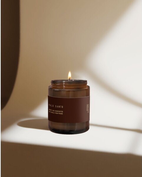 Dišeča sveča iz sojinega voska #101 Palo Santo – Perfumed Prague