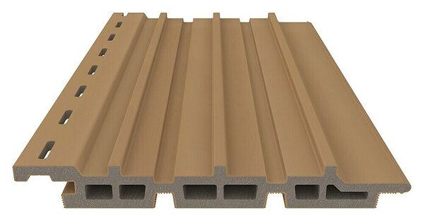 B!design Stenski panel WPC Outdoor (Hrast, 300 cm x 17,5 cm x 2,1 mm) productname.garantie.plussign BAUHAUS garancija 25 let