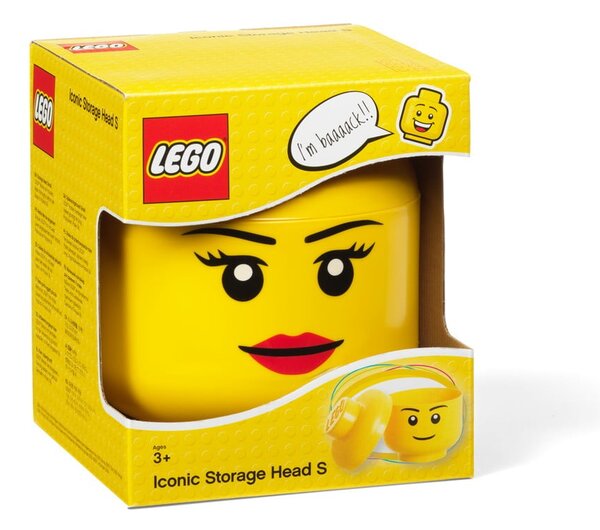 Figura za shranjevanje LEGO® Girl, ⌀ 16,3 cm