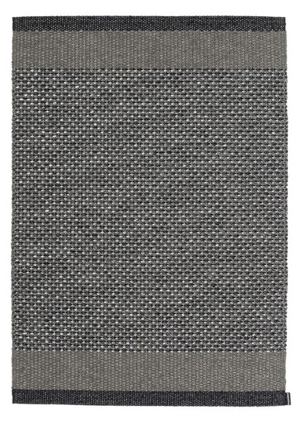 Antracitno siva notranja in zunanja preproga 60x85 cm Edit Charcoal – Pappelina