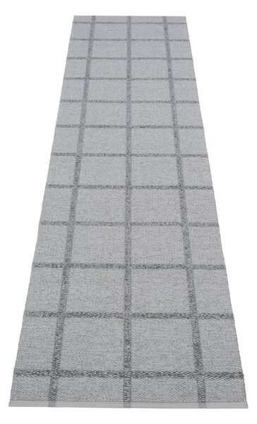 Siv zunanji in notranji tekač 70x300 cm Ada Grey – Pappelina