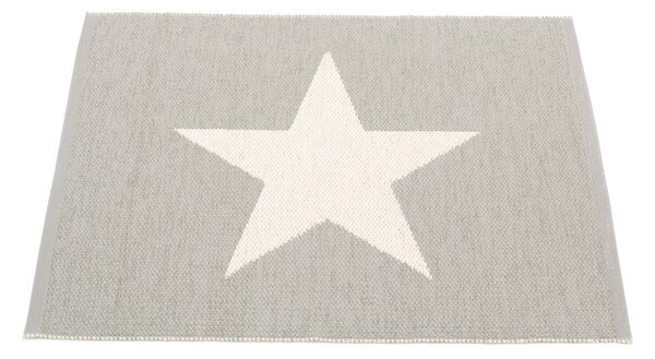 Svetlo siva notranja in zunanja preproga 70x90 cm Viggo Warm Grey – Pappelina
