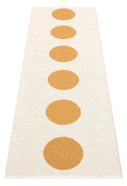 Oker rumen zunanji in notranji tekač 70x225 cm Vera Ochre – Pappelina