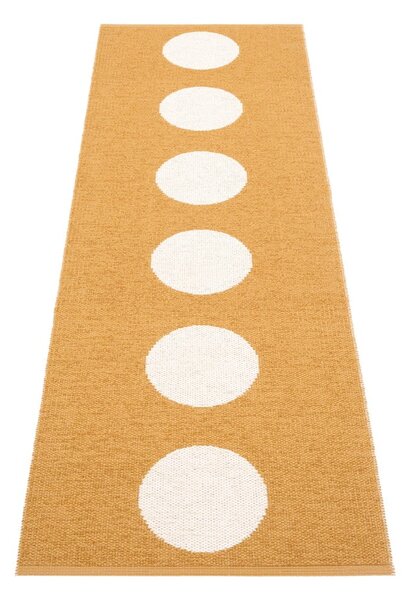 Oker rumen zunanji in notranji tekač 70x225 cm Vera Ochre – Pappelina