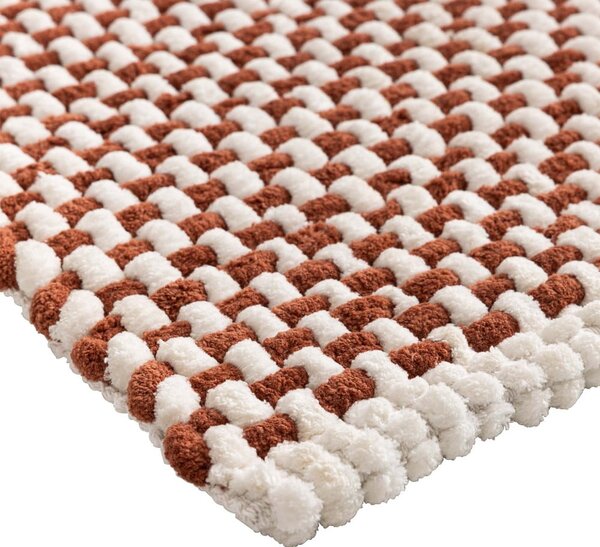 Kopalniška preproga v barvi terakote 50x80 cm Rafael – douceur d'intérieur