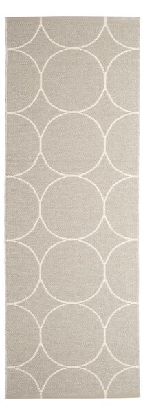 Kremno bel zunanji in notranji tekač 70x200 cm Boo Linen – Pappelina