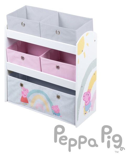 Otroški organizator za igrače 63.5x29.5x67 cm Peppa Pig – Roba