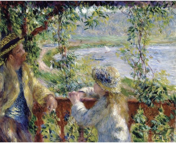 Reprodukcija slike Auguste Renoir - By the Water, 50 x 45 cm