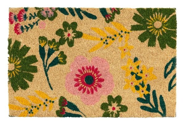 Predpražnik iz kokosovih vlaken 40x60 cm Flora – Casa Selección