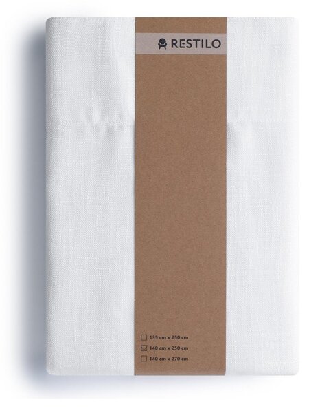 Bela zavesa 140x250 cm Valeta – Restilo