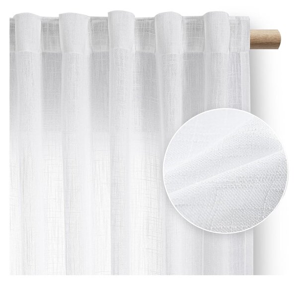 Bela zavesa 140x250 cm Valeta – Restilo