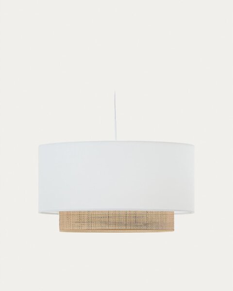 Belo tekstilno senčilo ø 60 cm Erna – Kave Home