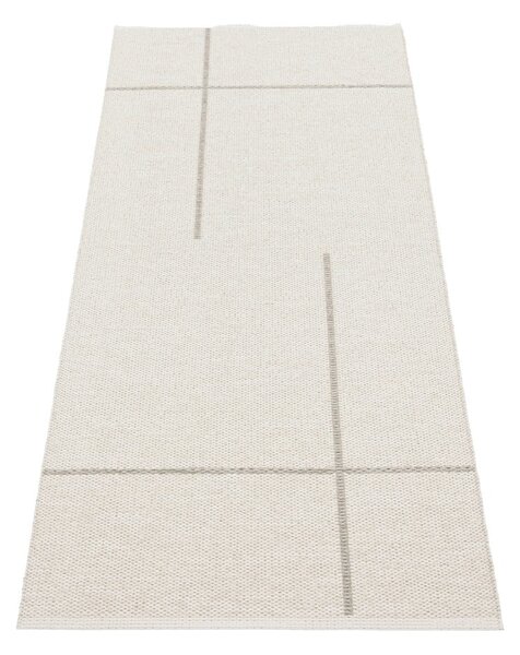 Kremno bel zunanji in notranji tekač 70x180 cm Fred Linen – Pappelina