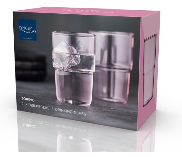 Kozarci v kompletu 2 ks 400 ml Torino – Lyngby Glas