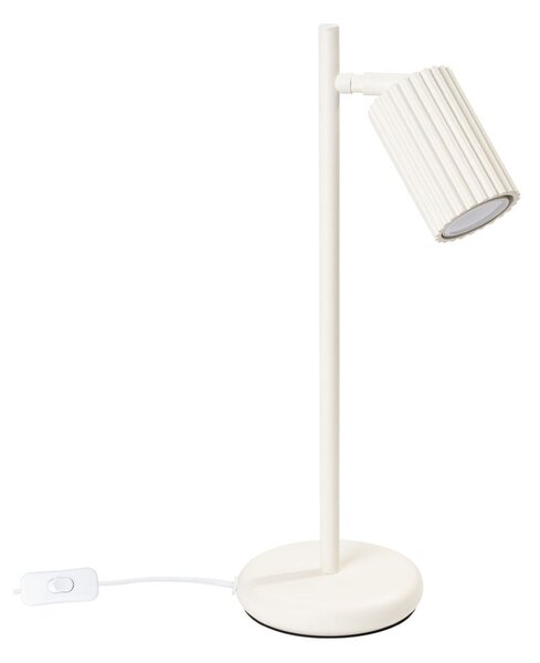 Kremno bela namizna svetilka (višina 43 cm) Gleam – Sollux