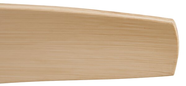 Stropni ventilator bel z lesenim potiskom 132 cm vklj. LED zatemnitev z daljinskim upravljalnikom - Joly