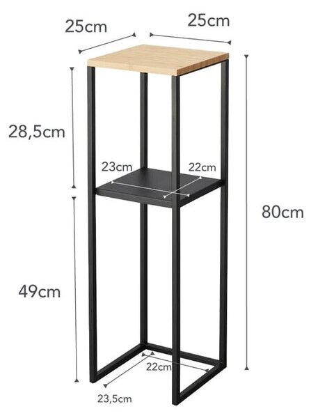 Kovinsko stojalo za cvetlične lonce Tower – YAMAZAKI