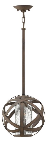 ZUNANJA VISEČA SVETILKA Carson 25.4/43.3 cm