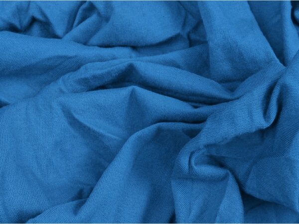 Jersey rjuha modra 90 x 200 cm