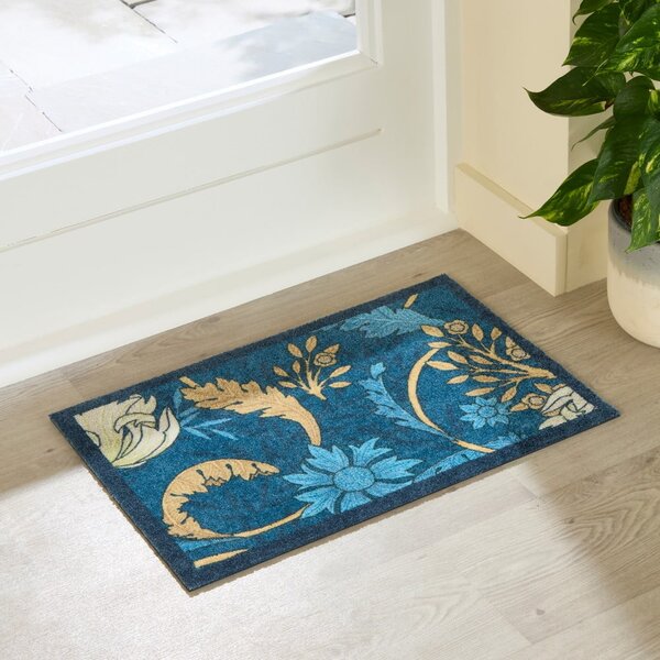 Predpražnik 40x60 cm William Morris Blue – Artsy Doormats