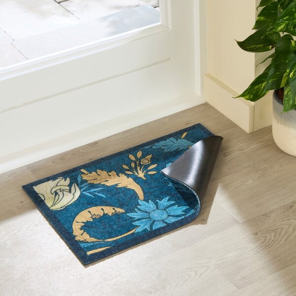 Predpražnik 40x60 cm William Morris Blue – Artsy Doormats