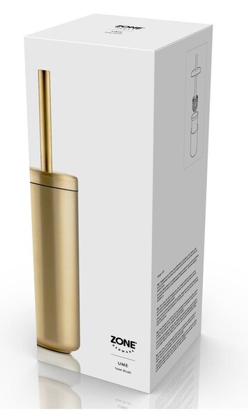 Medeninasta WC ščetka iz nerjavečega jekla Ume Brass – Zone