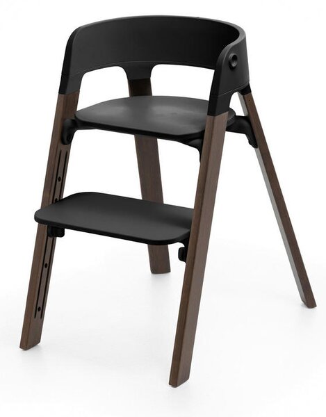 SET ZA STOLČEK ZA HRANJENJE Steps Bundle 86/74/48 cm črna