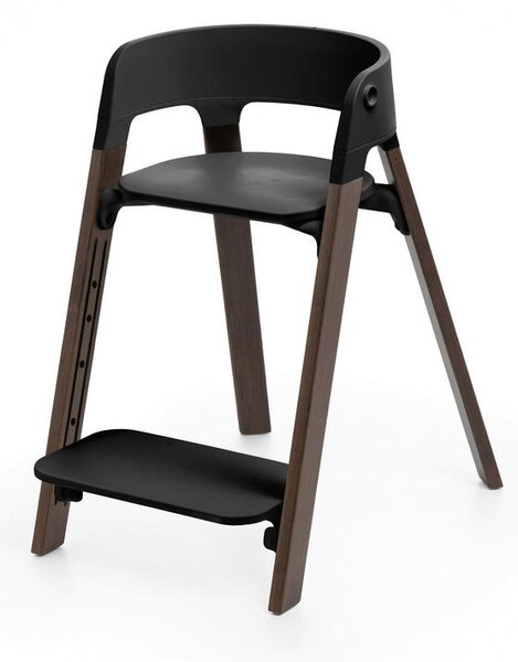 SET ZA STOLČEK ZA HRANJENJE Steps Bundle 86/74/48 cm črna