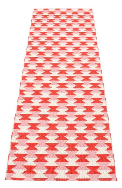 Rdeč zunanji in notranji tekač 70x250 cm Dana Coral – Pappelina