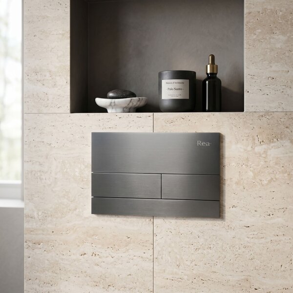 Podometni Set za WC Slim 024N z Gumbom T Titan