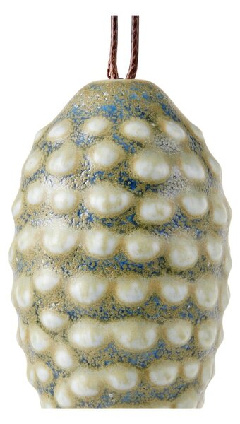 Porcelanast okrasek za jelko Pine Cone – Kähler Design