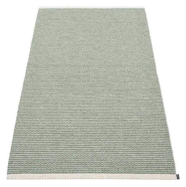 Svetlo zelena notranja in zunanja preproga 85x160 cm Mono Sage Army – Pappelina